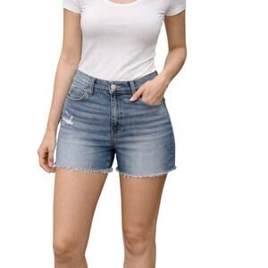 Signature Levi Strauss Heritage High Rise Denim Jean Shorts Size 29 / 8